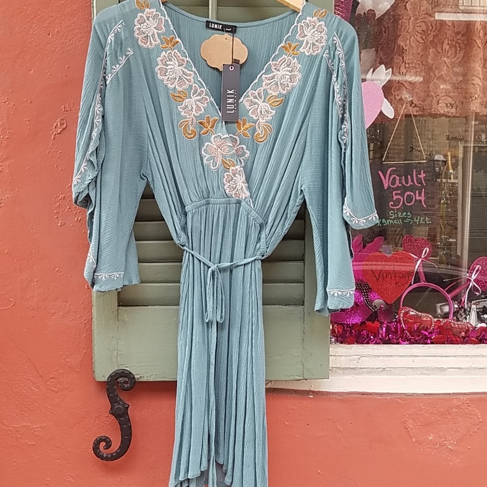 Boho 3/4 sleeve dress